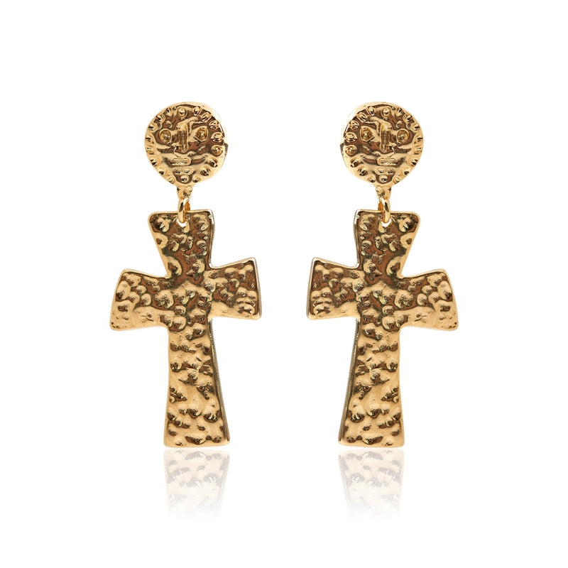 Cross Earring